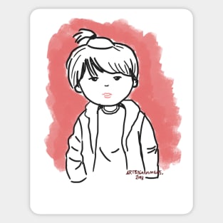 best of me - jin Sticker